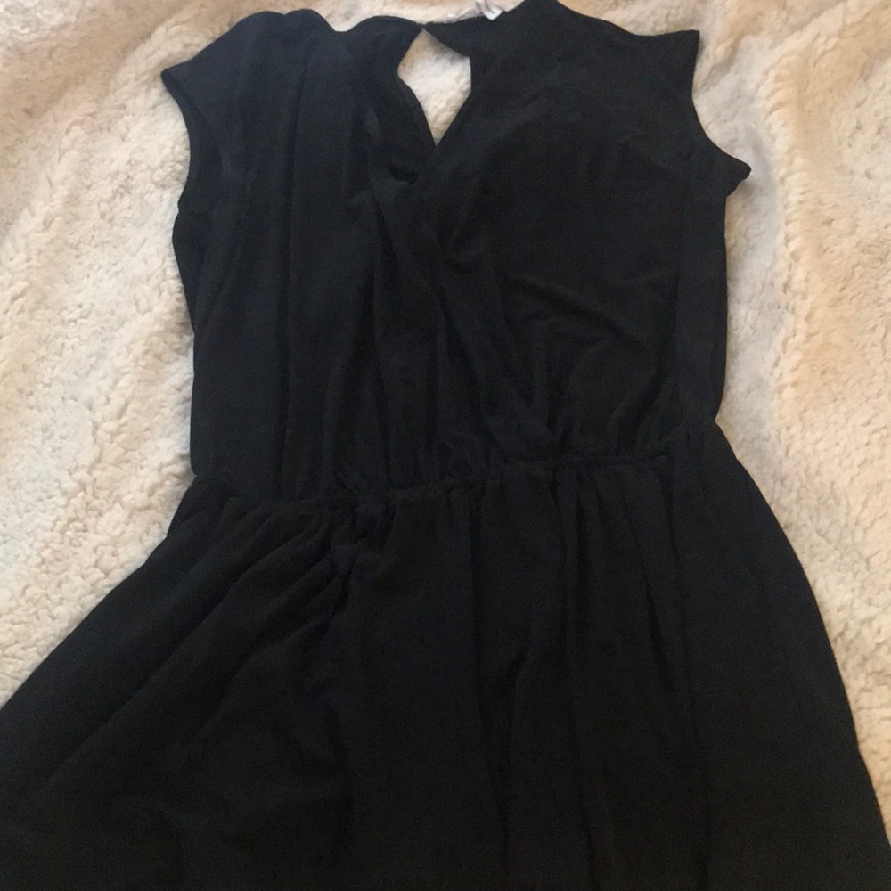 Black classy romper